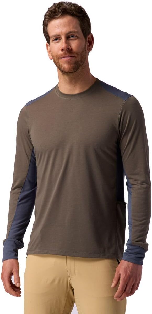 Backcountry, BGA Slickrock Drirelease Long-Sleeve Tech T-Shirt - Men's - Kalamata\/Turbulence