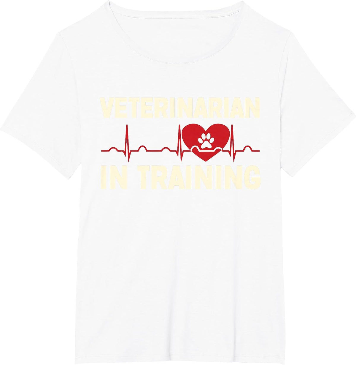 Future Veterinarian Veterinarian in Training T-Shirt - White