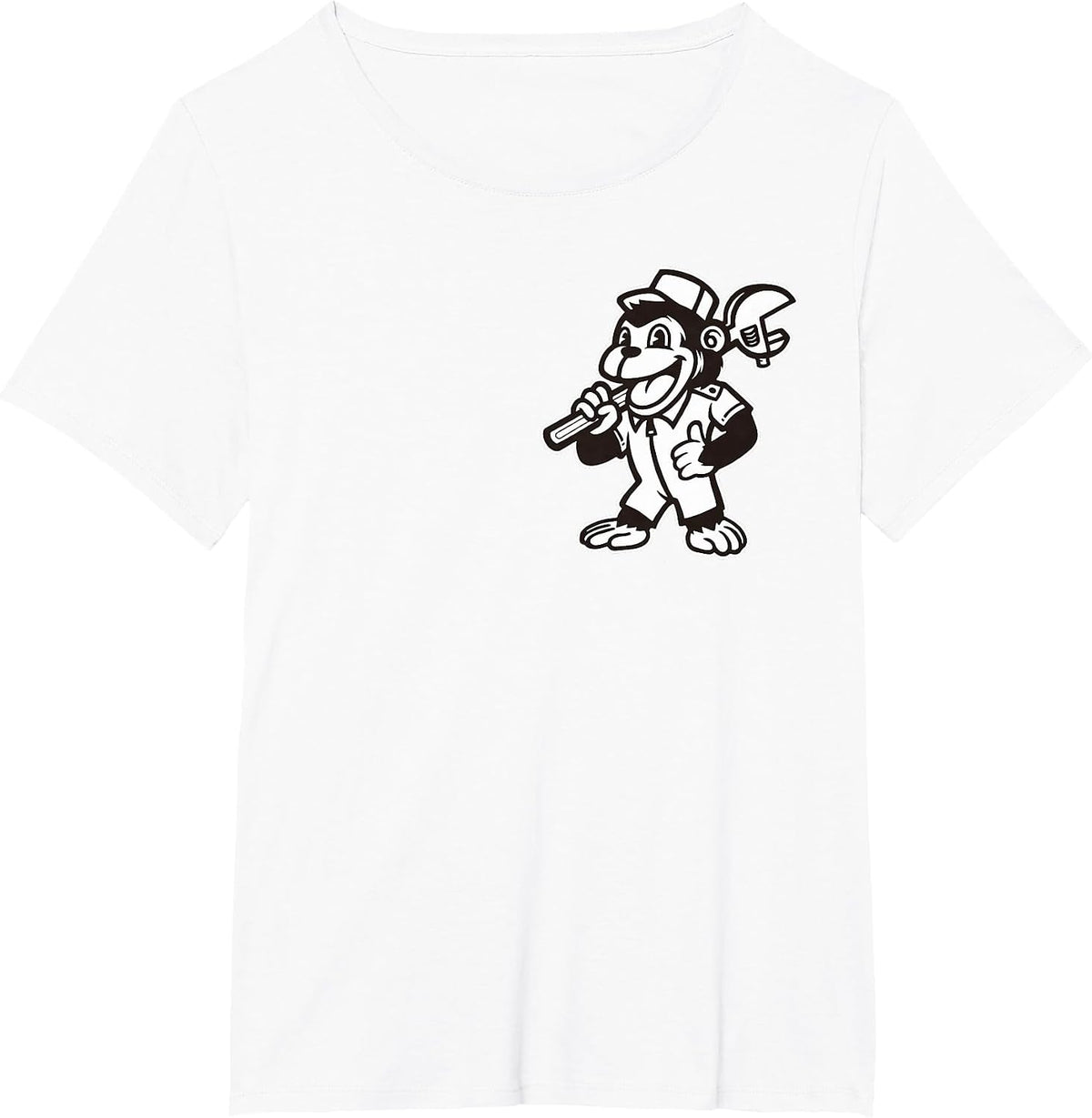 Vintage Grease Monkey T-Shirt - White
