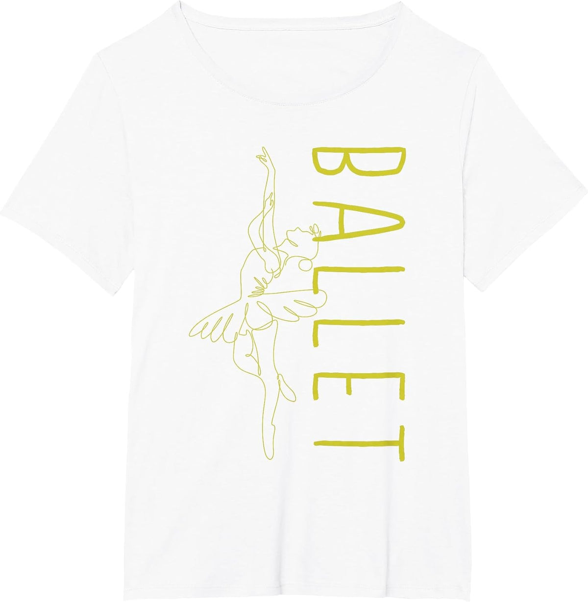 Funny Ballet Dance Danseuse Ballerina En Pointe Shoe Lovers T-Shirt - White