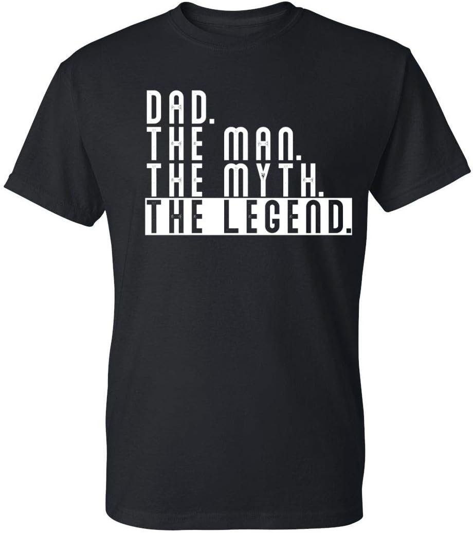 Kropsis Dad. The Man. Myth. Legend. Men's T-Shirt - Black