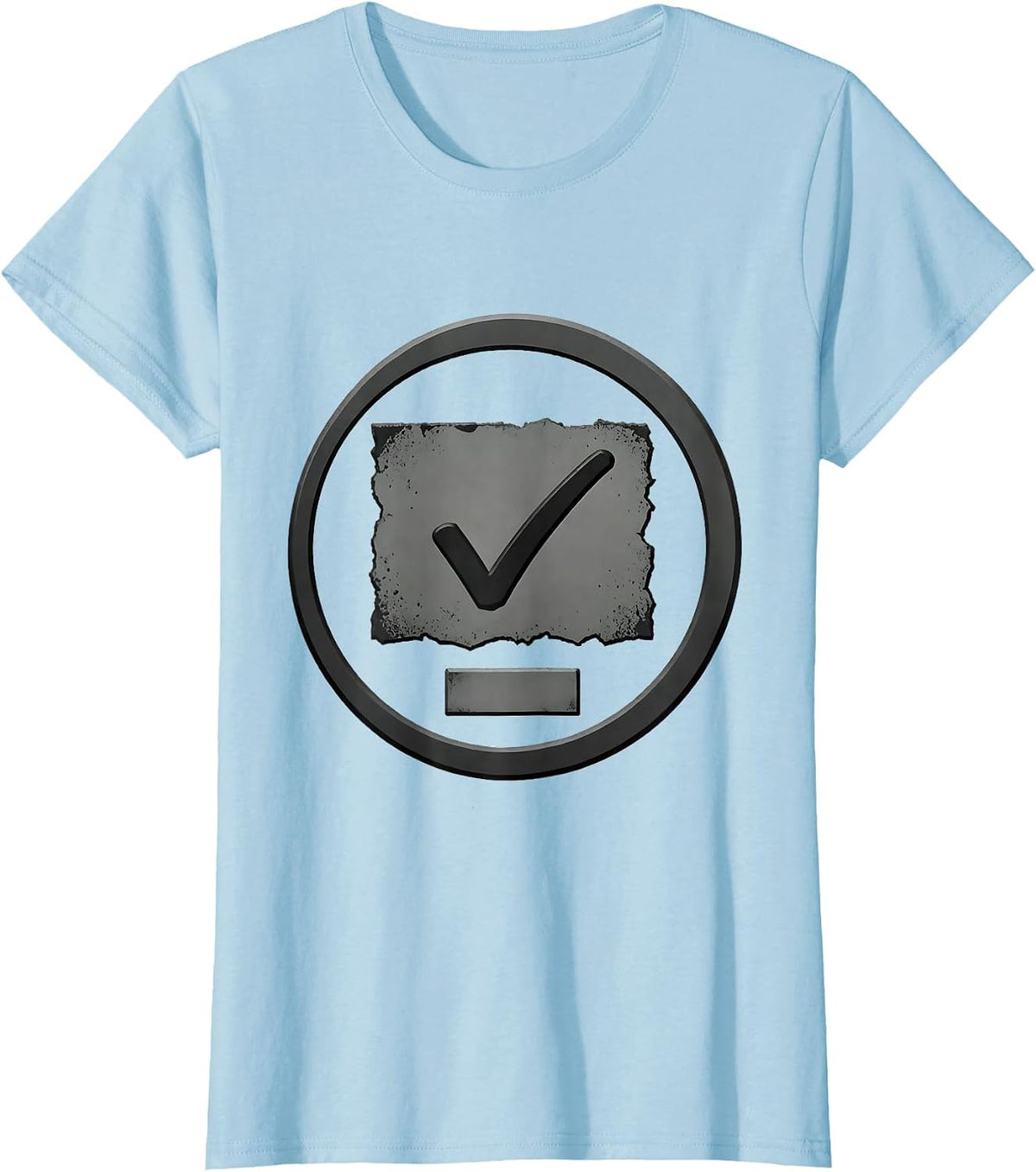 Sealed Badge AI Humor Tech Enthusiast Gift T-Shirt - Baby Blue
