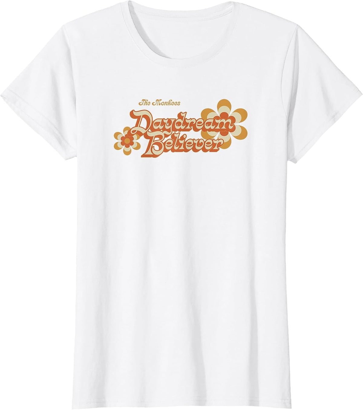 The Monkees Daydream Believer Flower T-Shirt - White