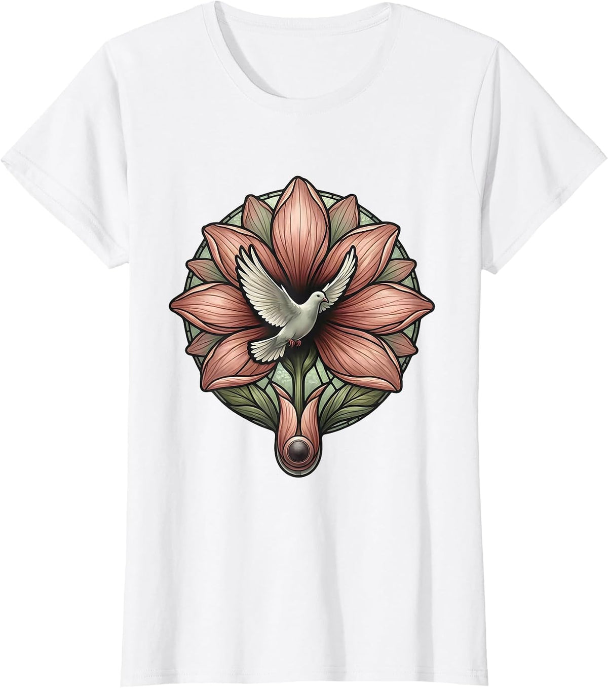 Hearing Aid Flower Bloom Special Education Art T-Shirt - White