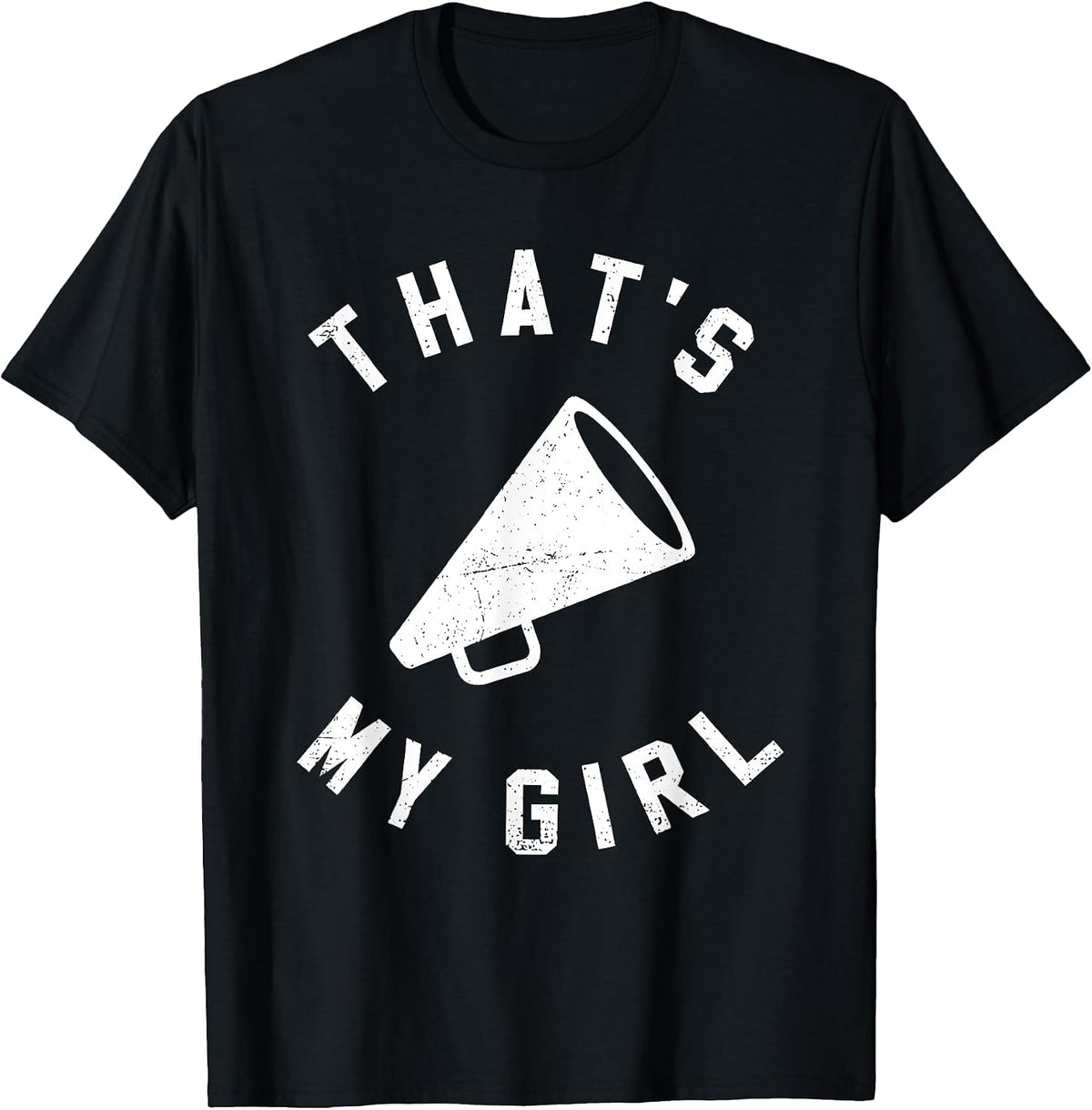 That's My Girl Cheerleading T-Shirt - Black