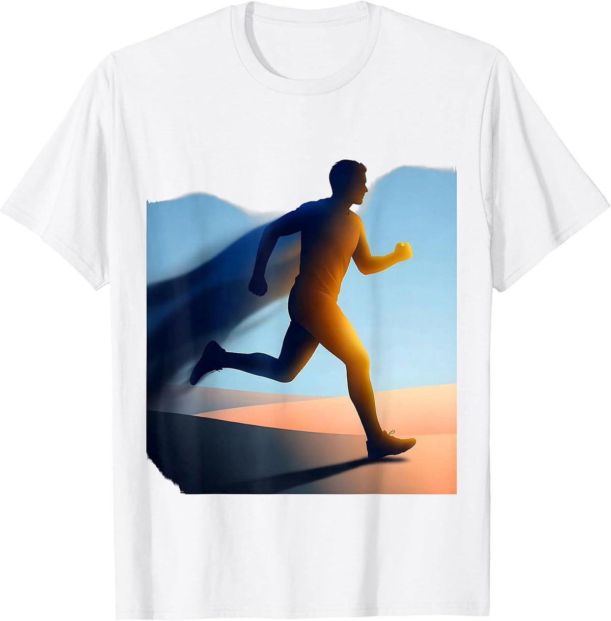 Men's Stepping Into the Light Suicide Prevention Design T-Shirt - White