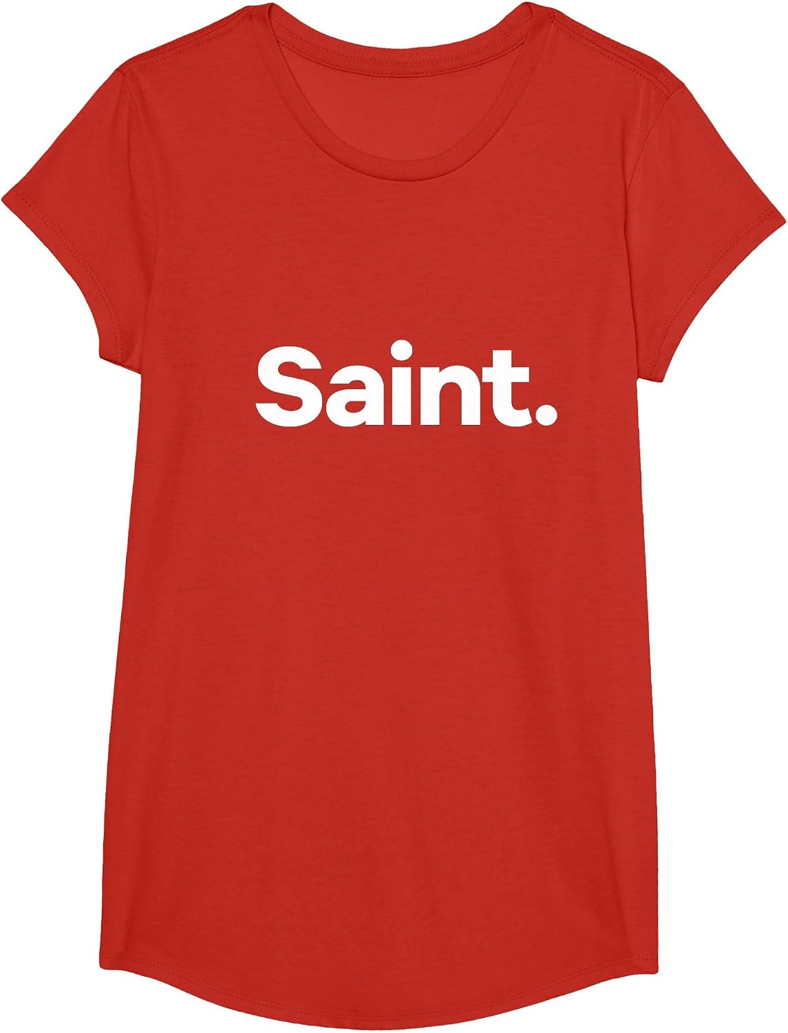 that Says Saint T-Shirt - Girls Red