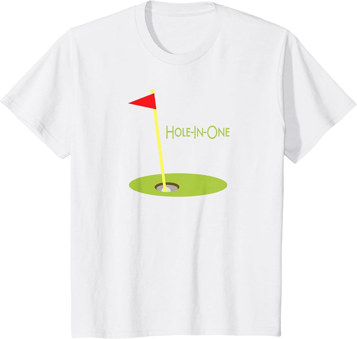 Hole in one Golf Hole in one T-Shirt - White
