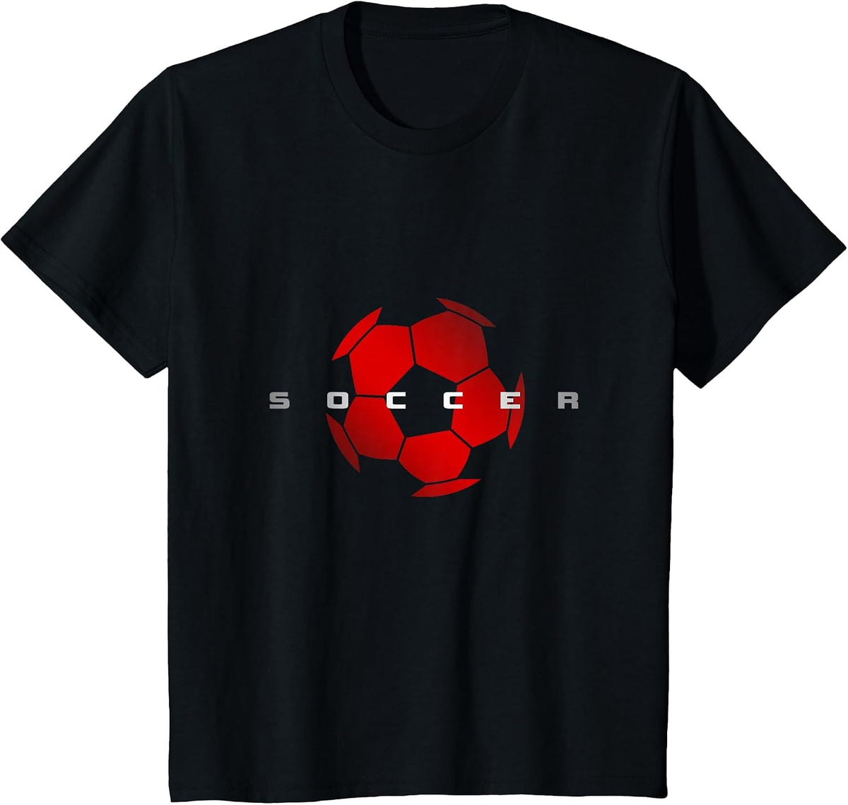 Soccer T-Shirt - Black