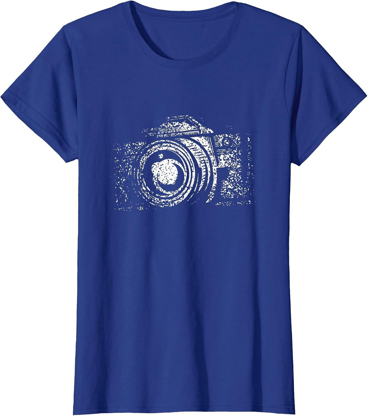 Camera Photography Photographer Photojournalist Lens Focus T-Shirt - Royal Blue