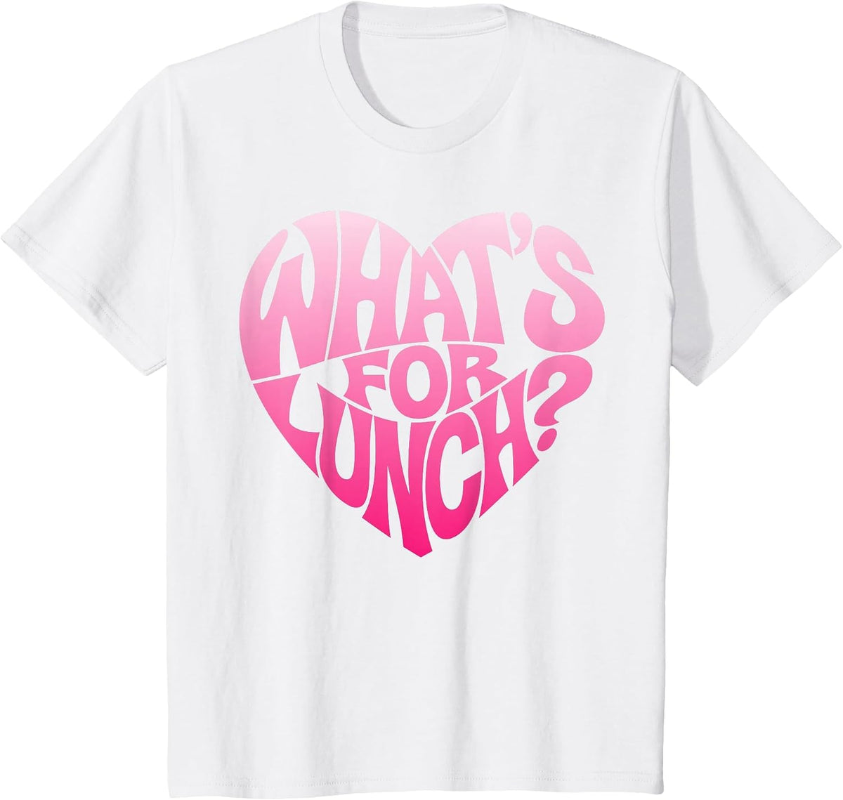 Funny Cooking Lunch Lady What's for Lunch? Mom T-Shirt - White