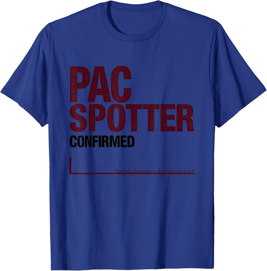 PAC Spotter Confirmed Cardiology Humor Cardiac Nurse Gift T-Shirt - Royal Blue