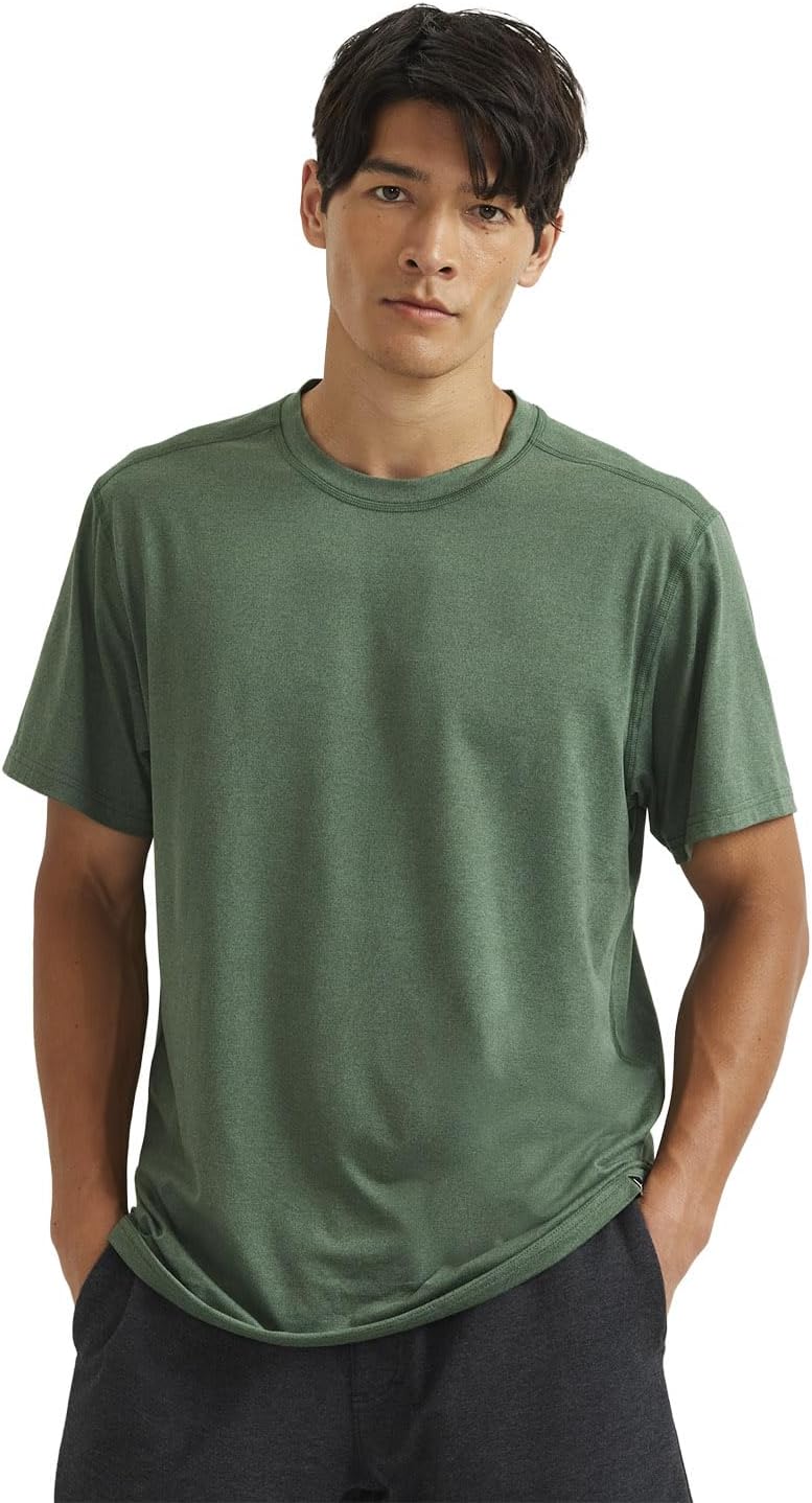 Eddie Bauer Men's Short Sleeve Mountain Trek Tee - Dark Hunter