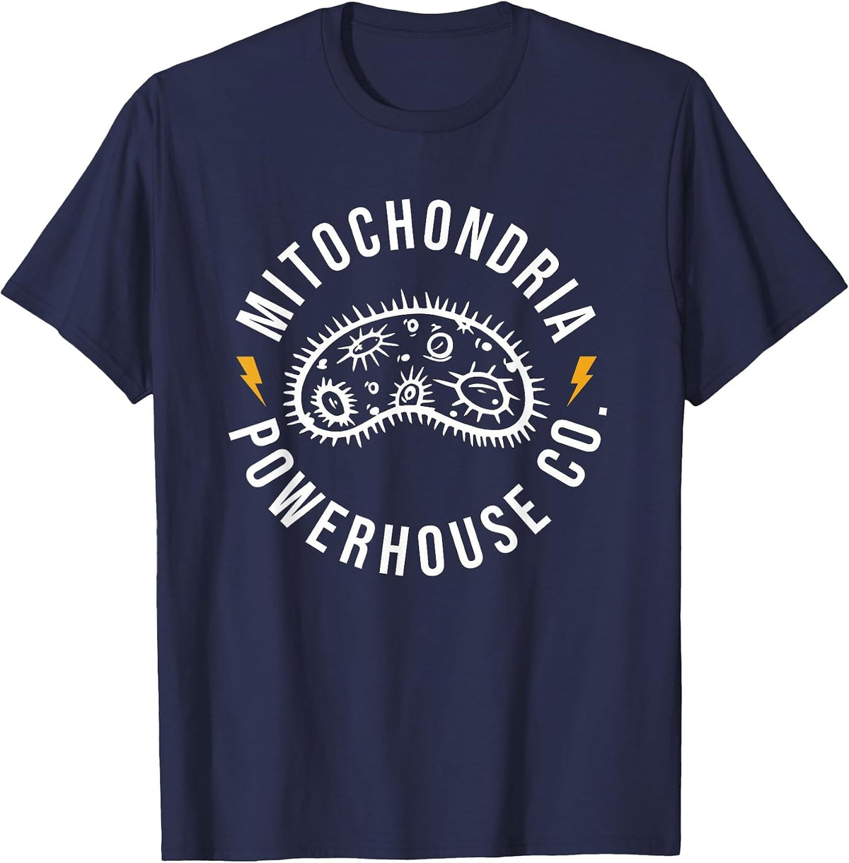 Mitochondria Powerhouse Co. T-Shirt - Navy Blue