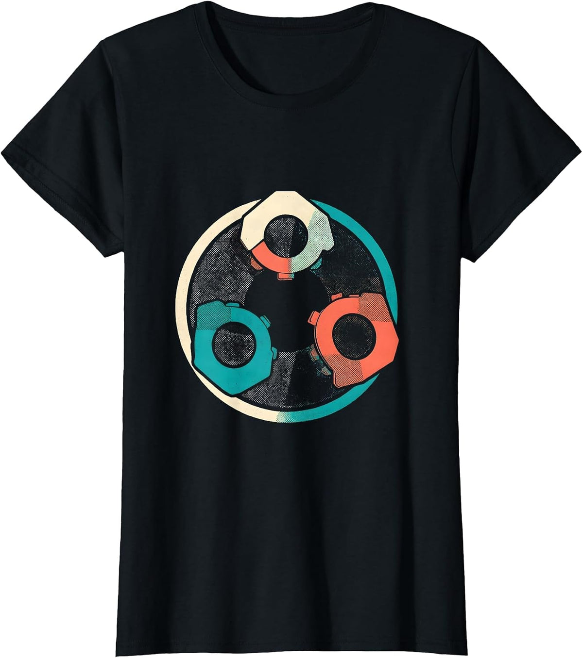 Rehab Team Badge PT OT SLP Workplace Pride T-Shirt - Black