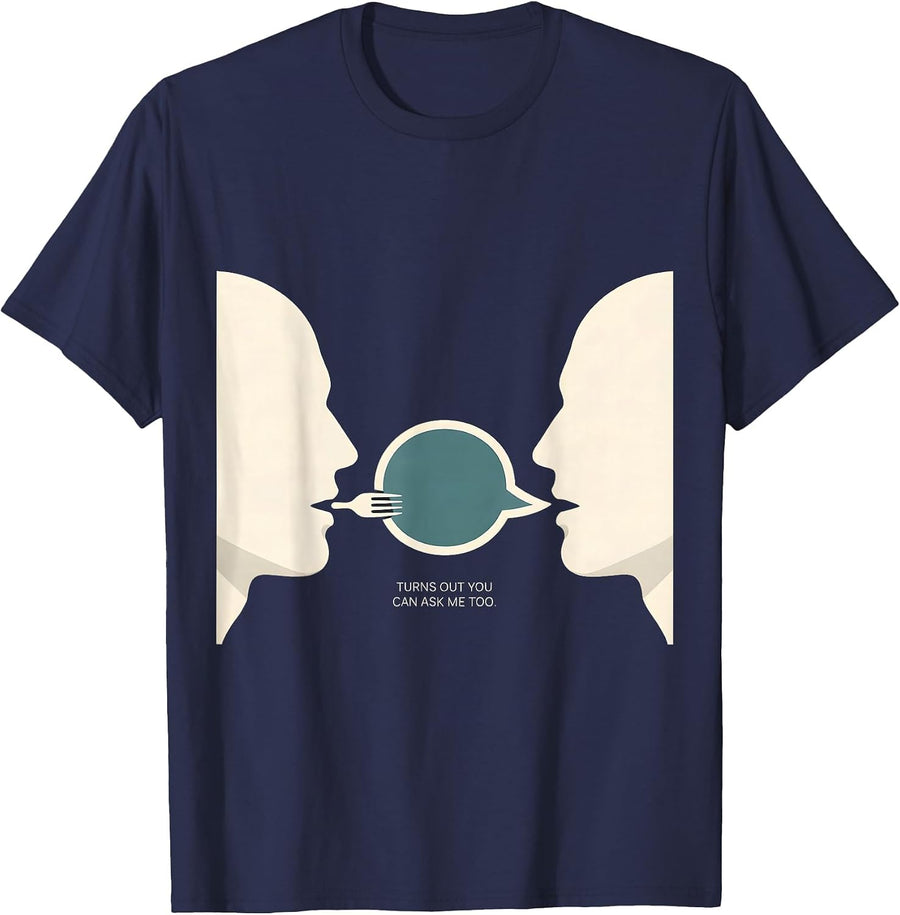 Turns Out You Can Ask Me Too Mental Health Counselor T-Shirt - Navy Blue