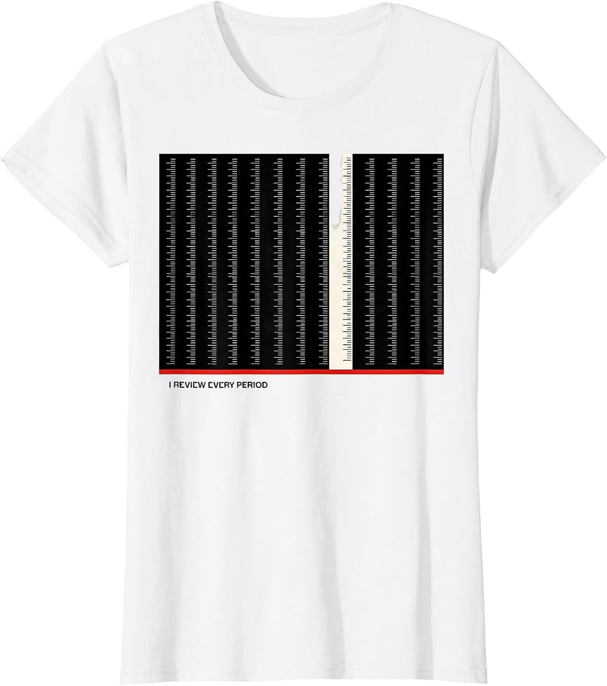 I Review Every Period Funny History Teacher Back To School T-Shirt - White