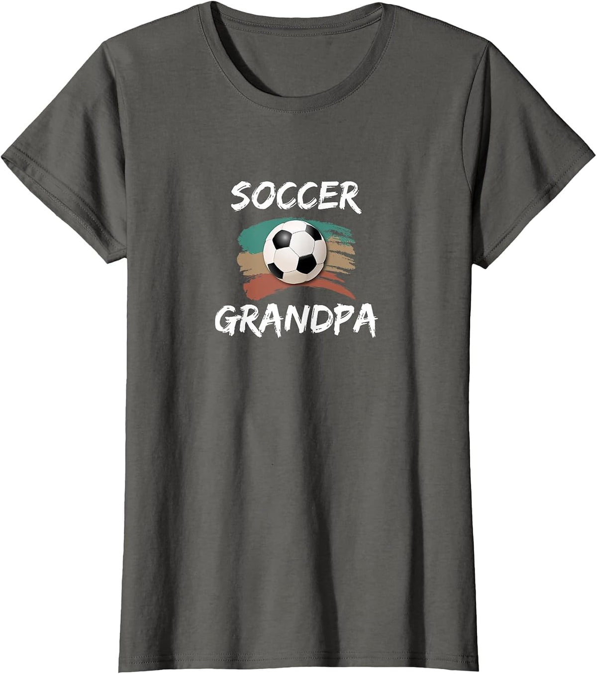 Soccer Grandpa - T-Shirt - Asphalt Grey