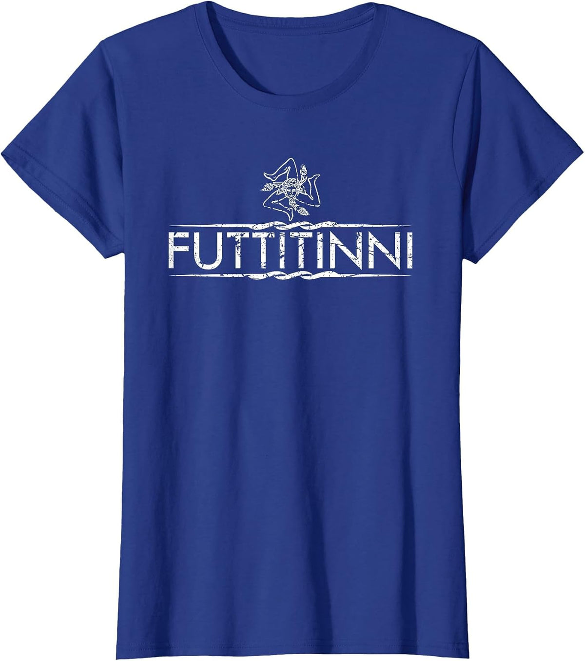 Sicily Sicilia Sicily Italy Italian Futtitinni T-Shirt - Royal Blue