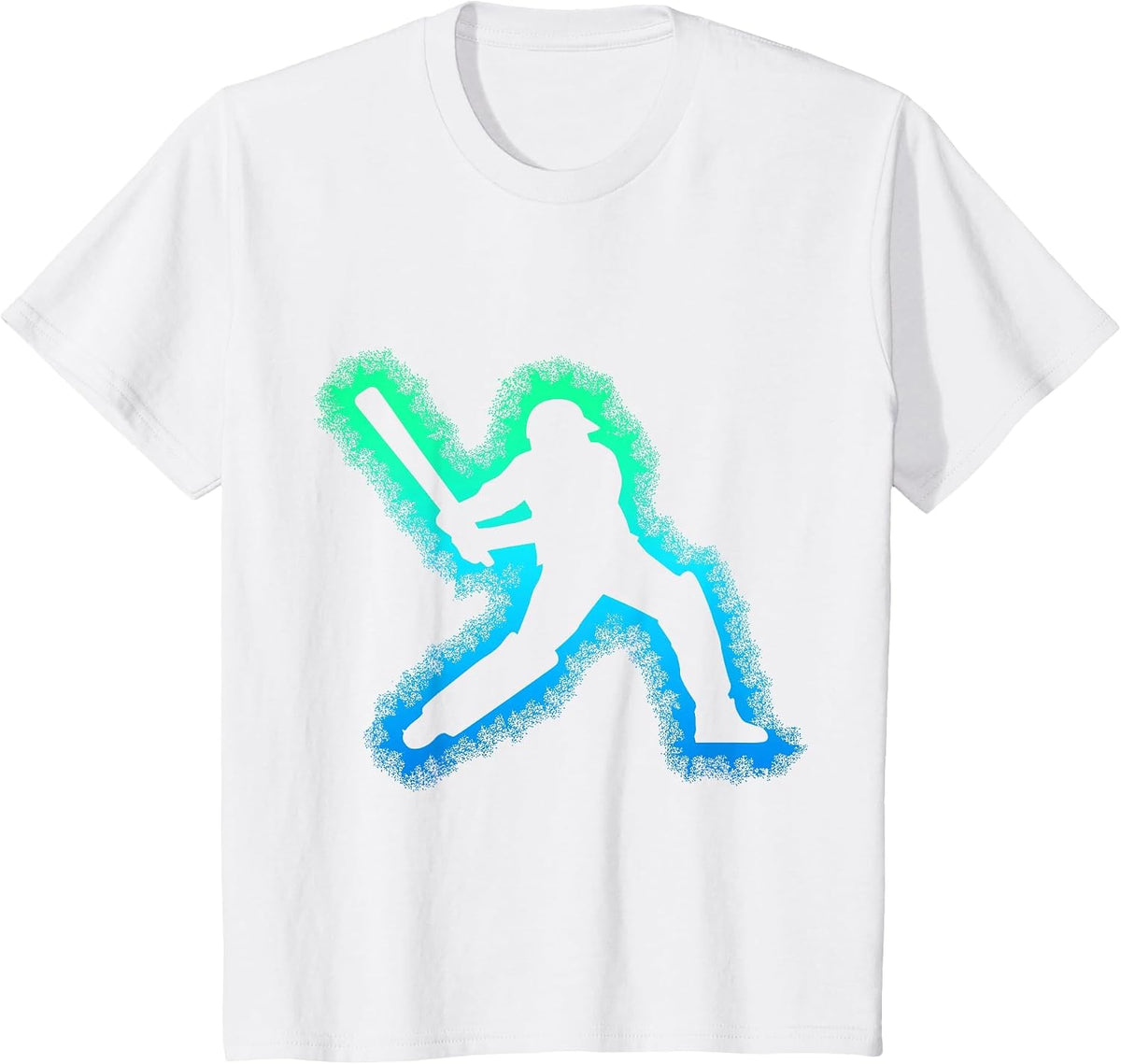 Cricket Boys Kids Men Youth T-Shirt - White