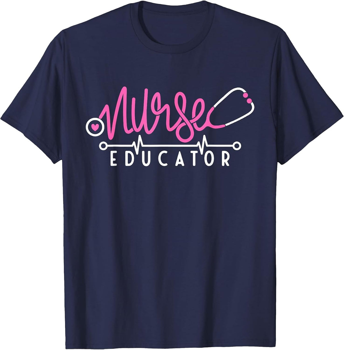 Certified Nurse Educator CNE - Nursing School Instructor T-Shirt - Navy Blue