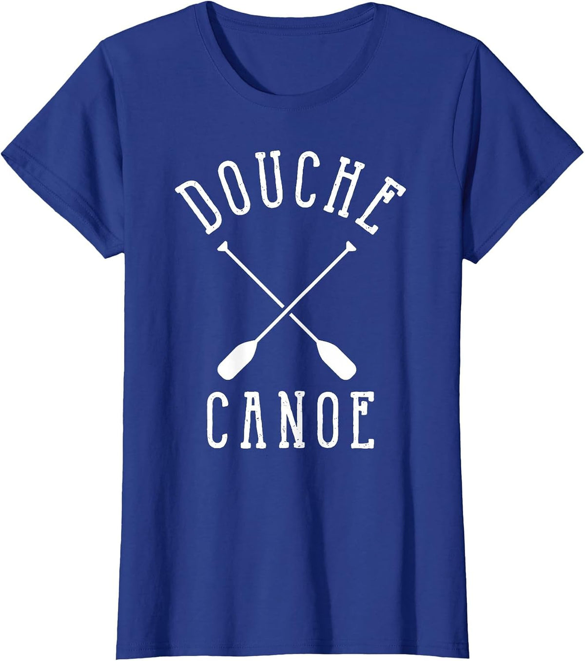 Canoe Shower T-Shirt - Royal Blue