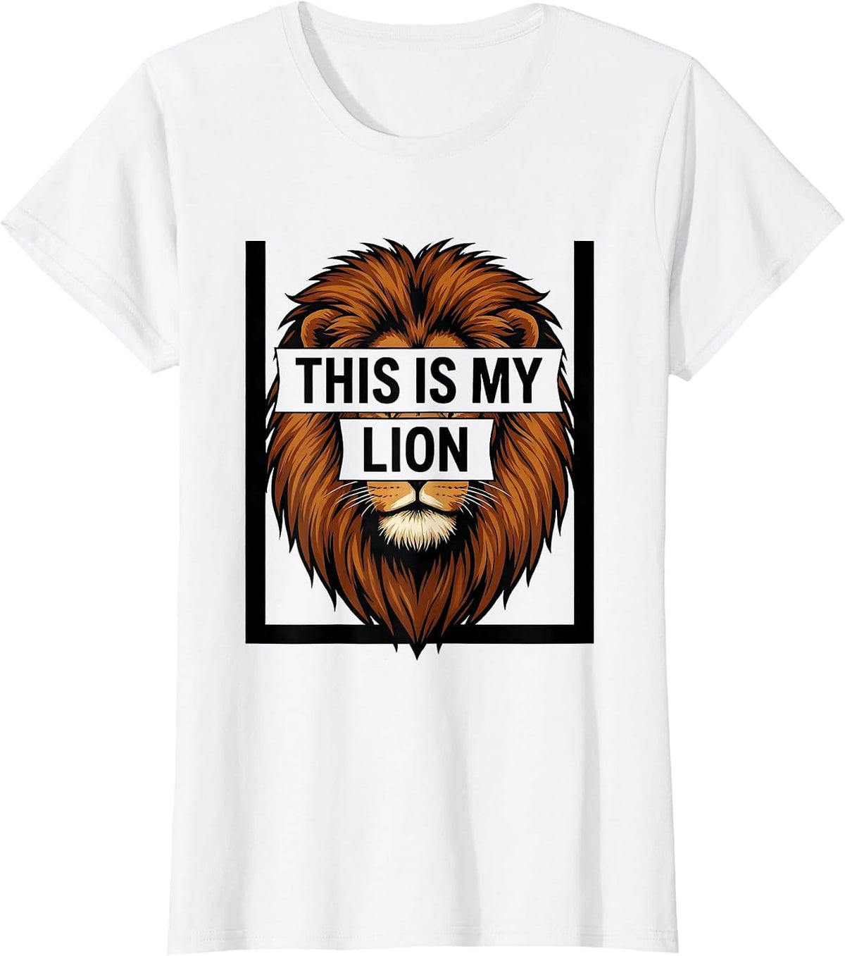 This Is My Lion Funny Lion Lover Kawaii Cute Halloween T-Shirt - White