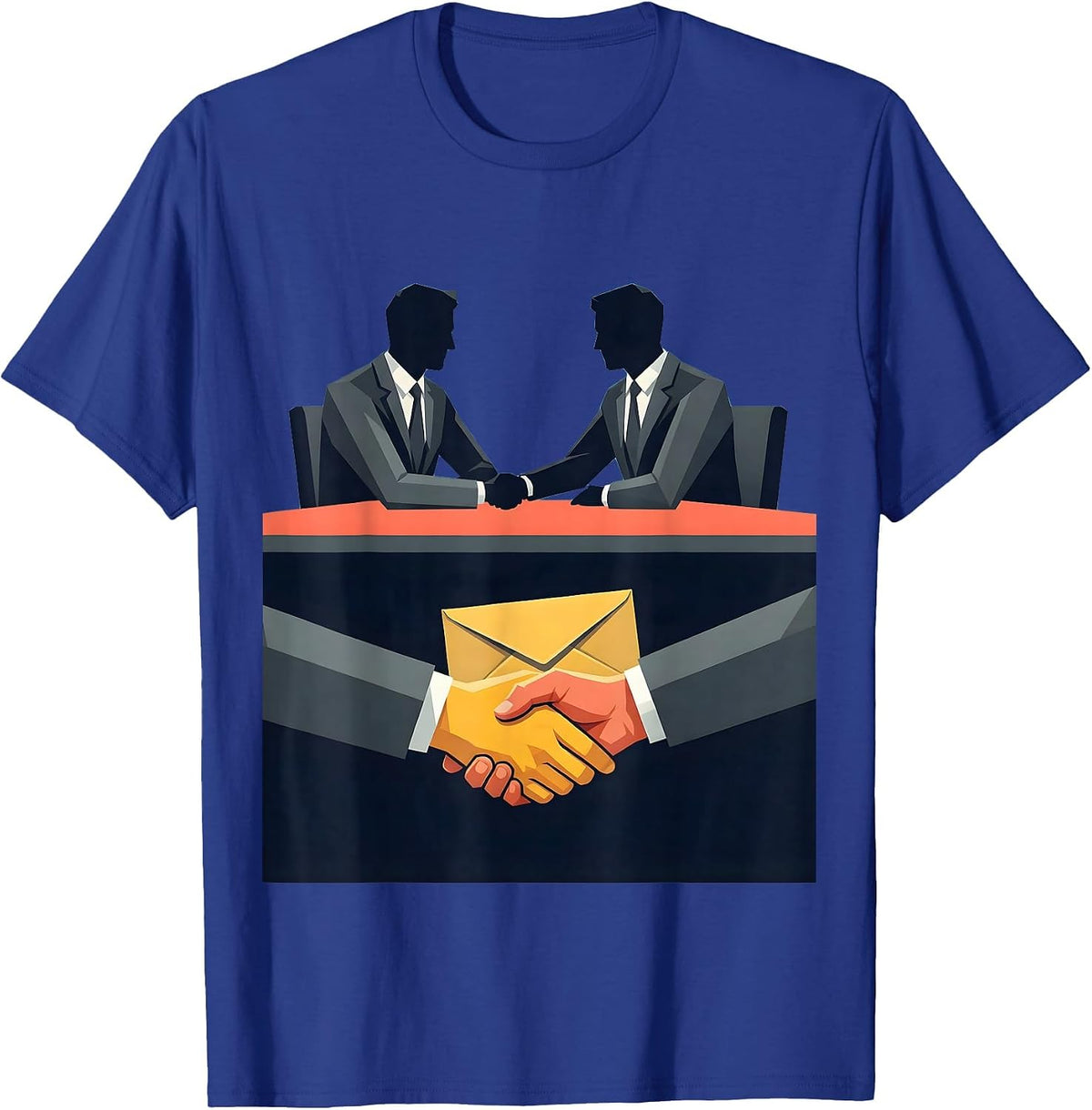 I Cant But I Know A Guy Backroom Deal T-Shirt - Royal Blue