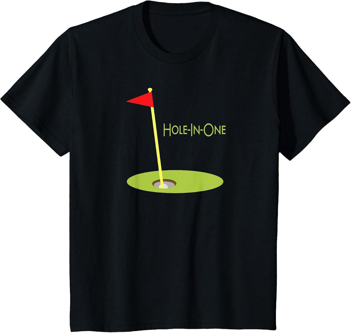 Hole in one Golf Hole in one T-Shirt - Black
