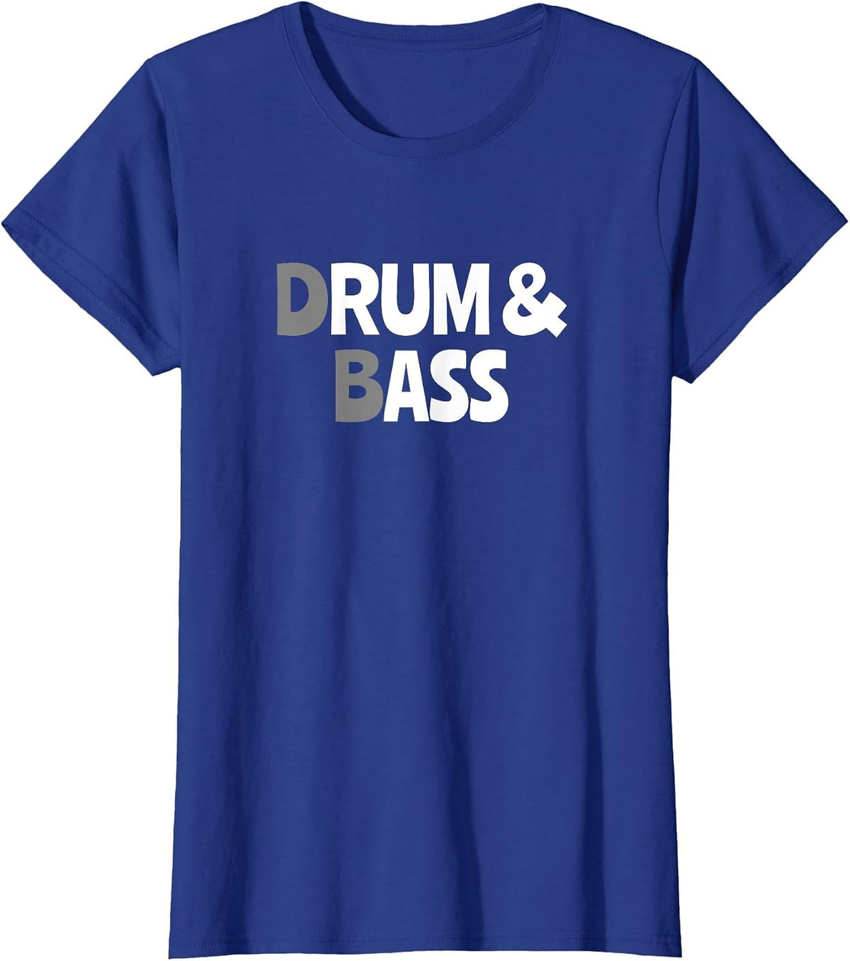 Drum & Bass Rum & Ass T-Shirt - Royal Blue