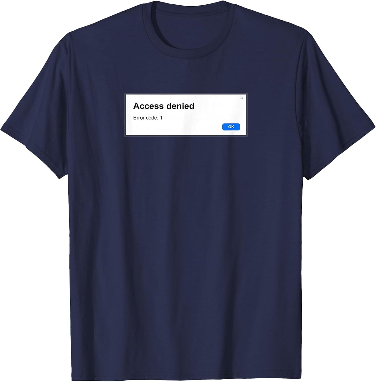 Access Denied T-Shirt - Navy Blue