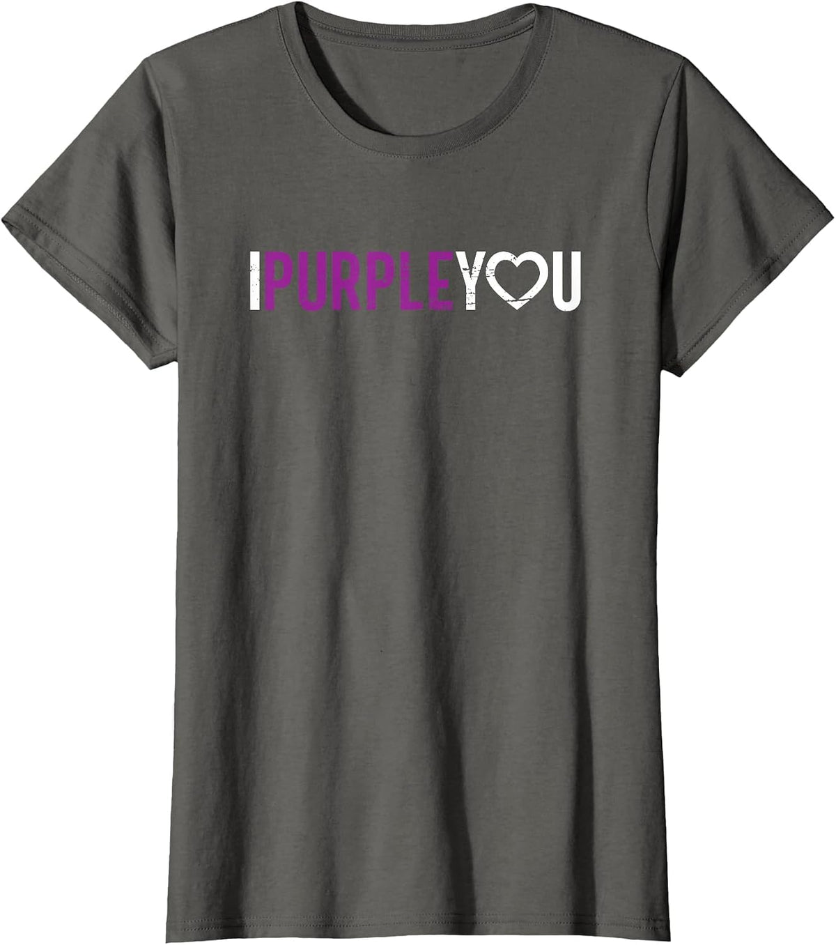 I Purple You | Kpop T-Shirt - Asphalt Grey