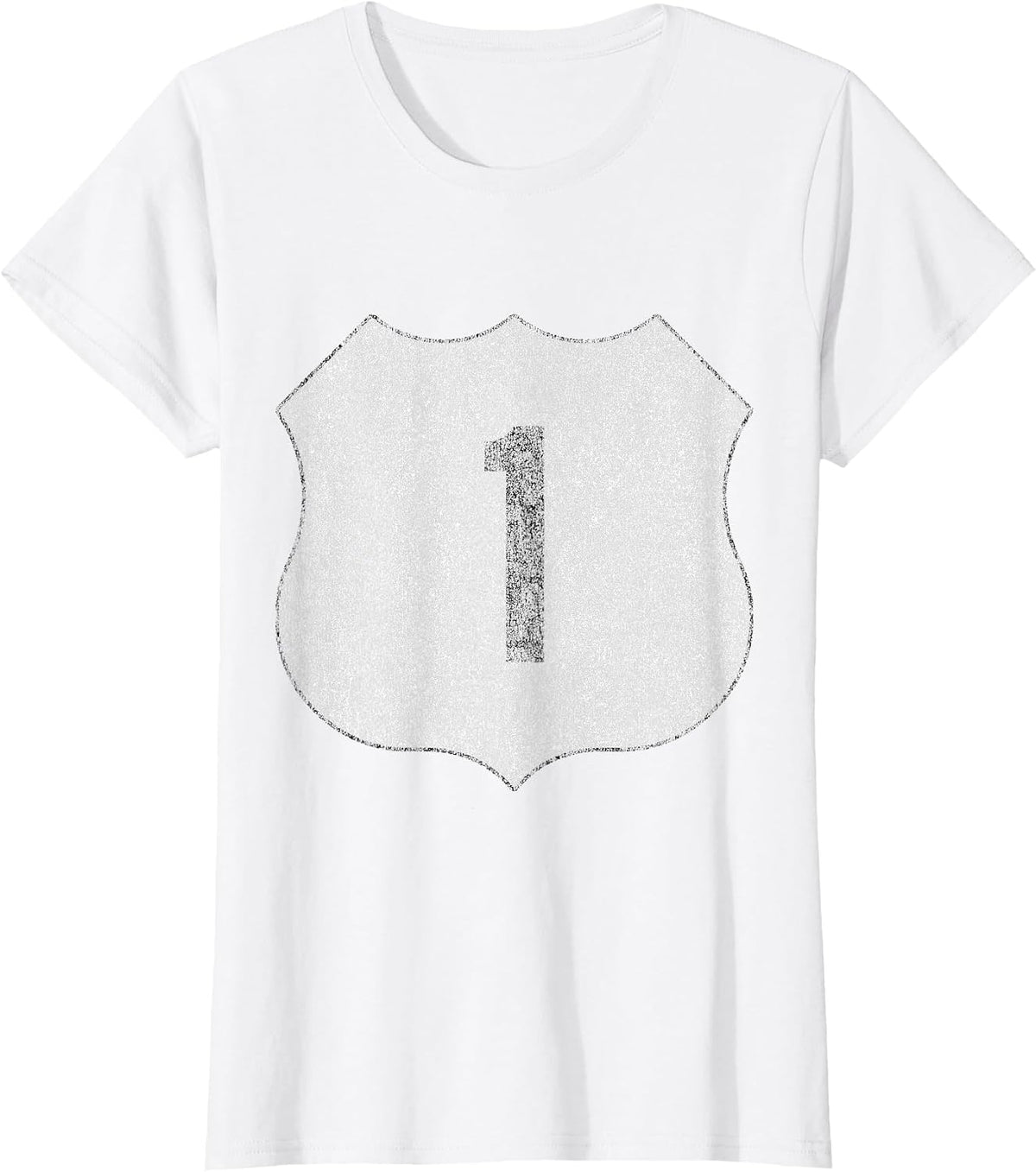U.S. Route 1 T-Shirt T-Shirt - White