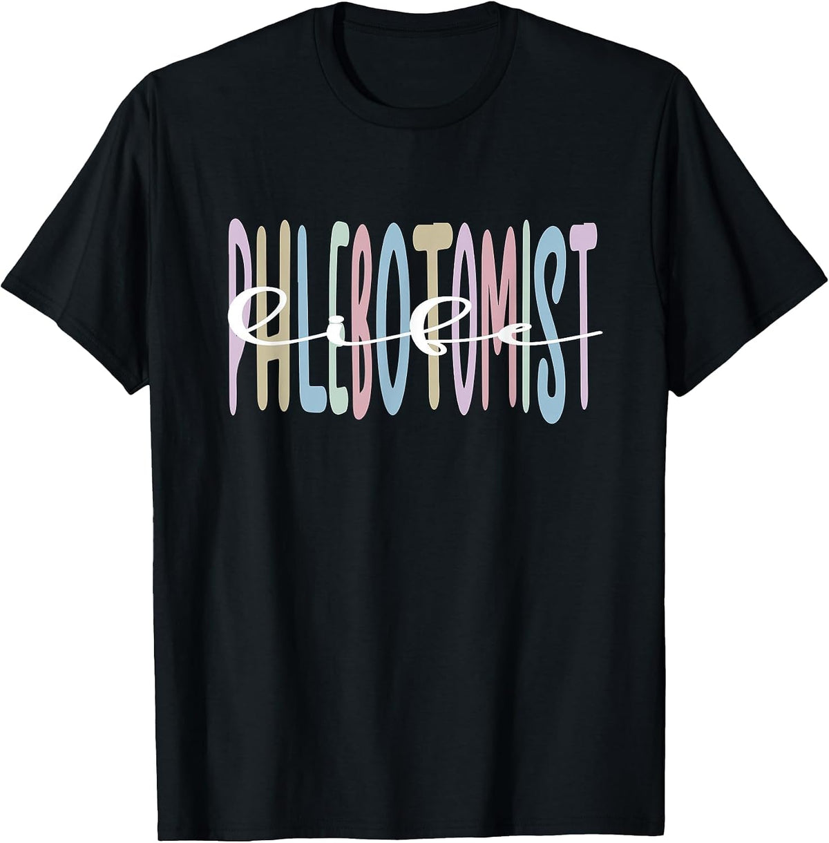 Best Phlebotomist Life Phlebotomy T-Shirt - Black
