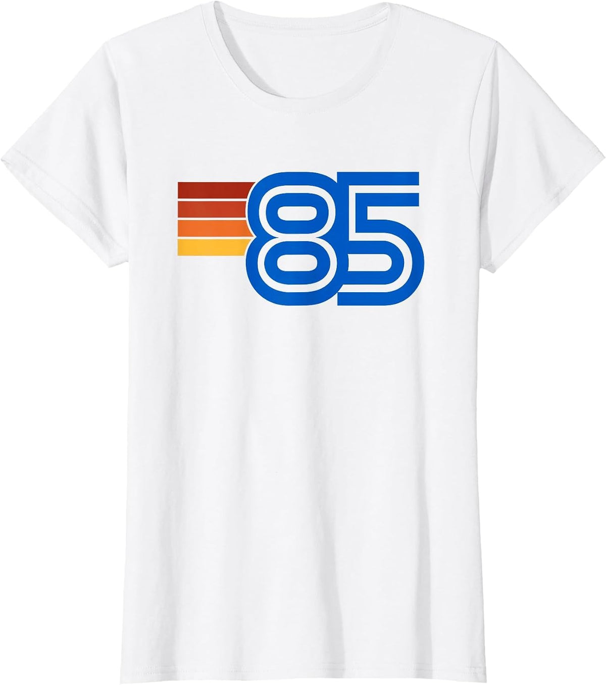 Vintage Retro Classic 1985 T-Shirt Tee for Men Women - White