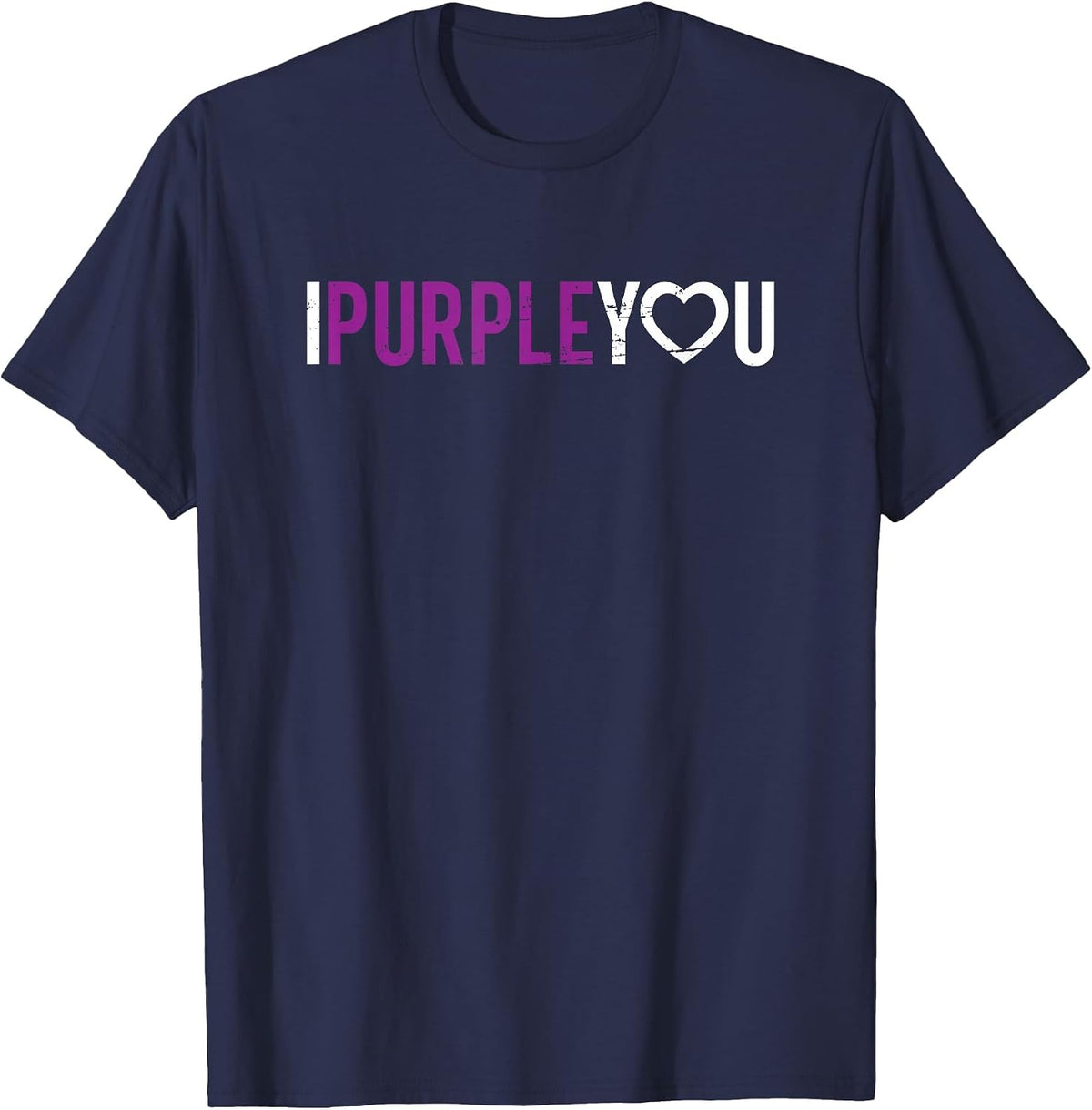 I Purple You | Kpop T-Shirt - Navy Blue