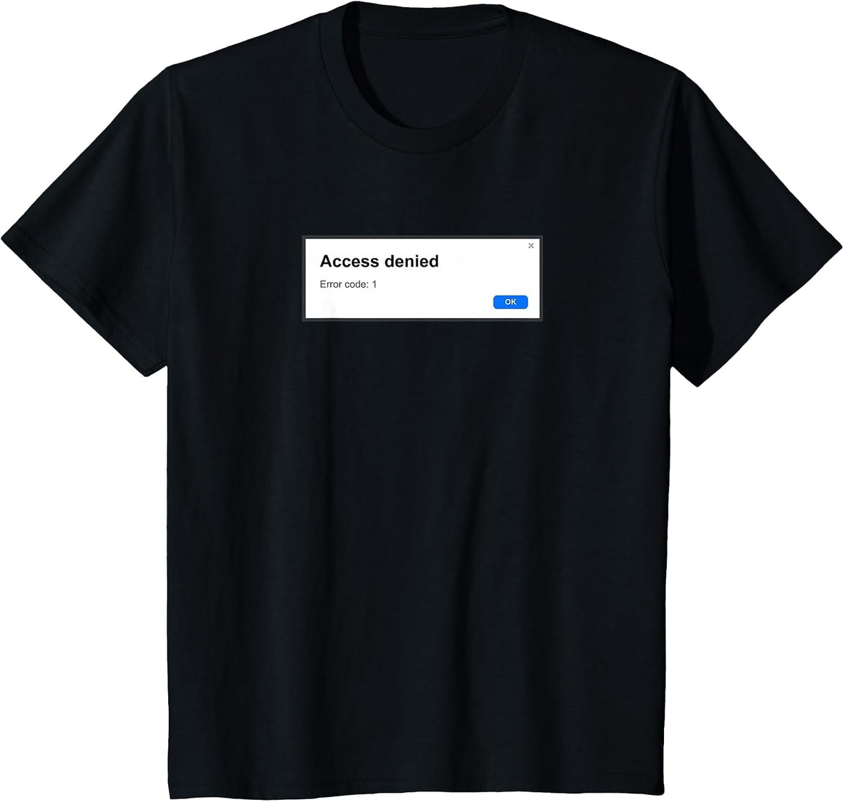 Access Denied T-Shirt - Black