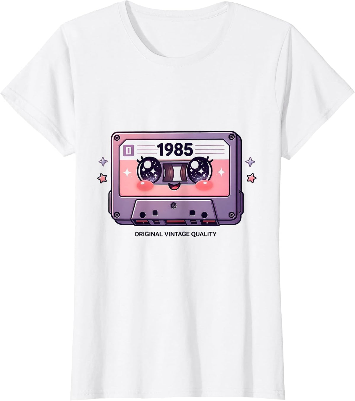 Original Vintage Quality 1985 Classic Retro Design T-Shirt - White