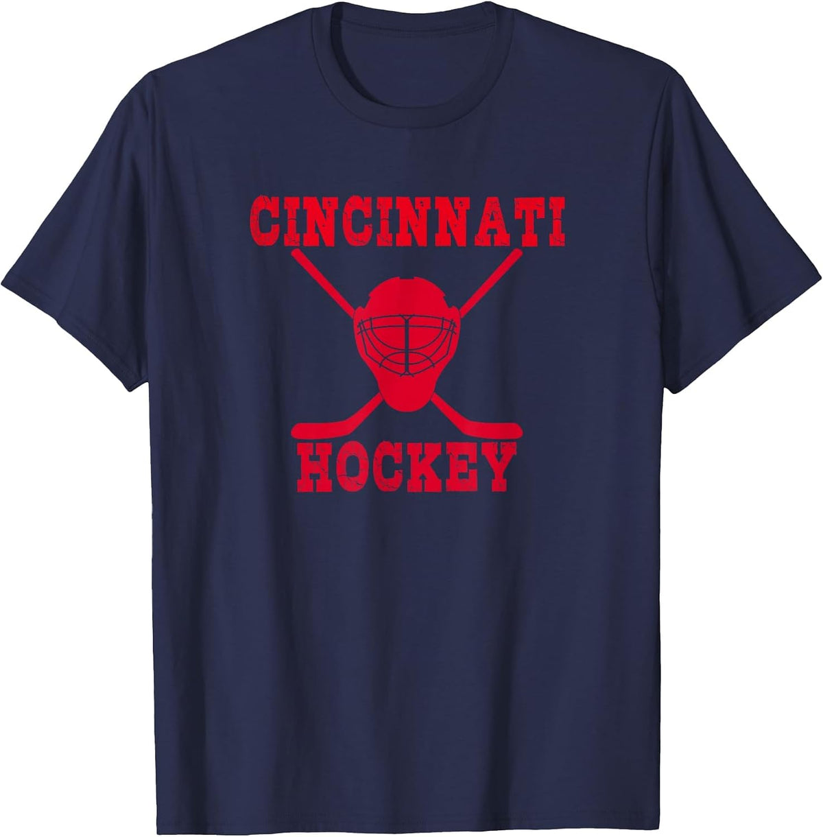 Cincinnati Hockey T-Shirt - Navy Blue