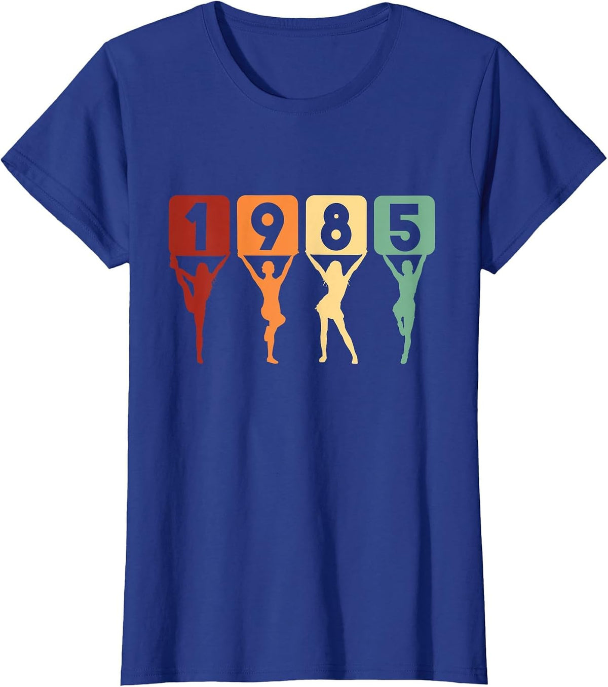 Birth Year 1985 Birthday T-Shirt - Royal Blue