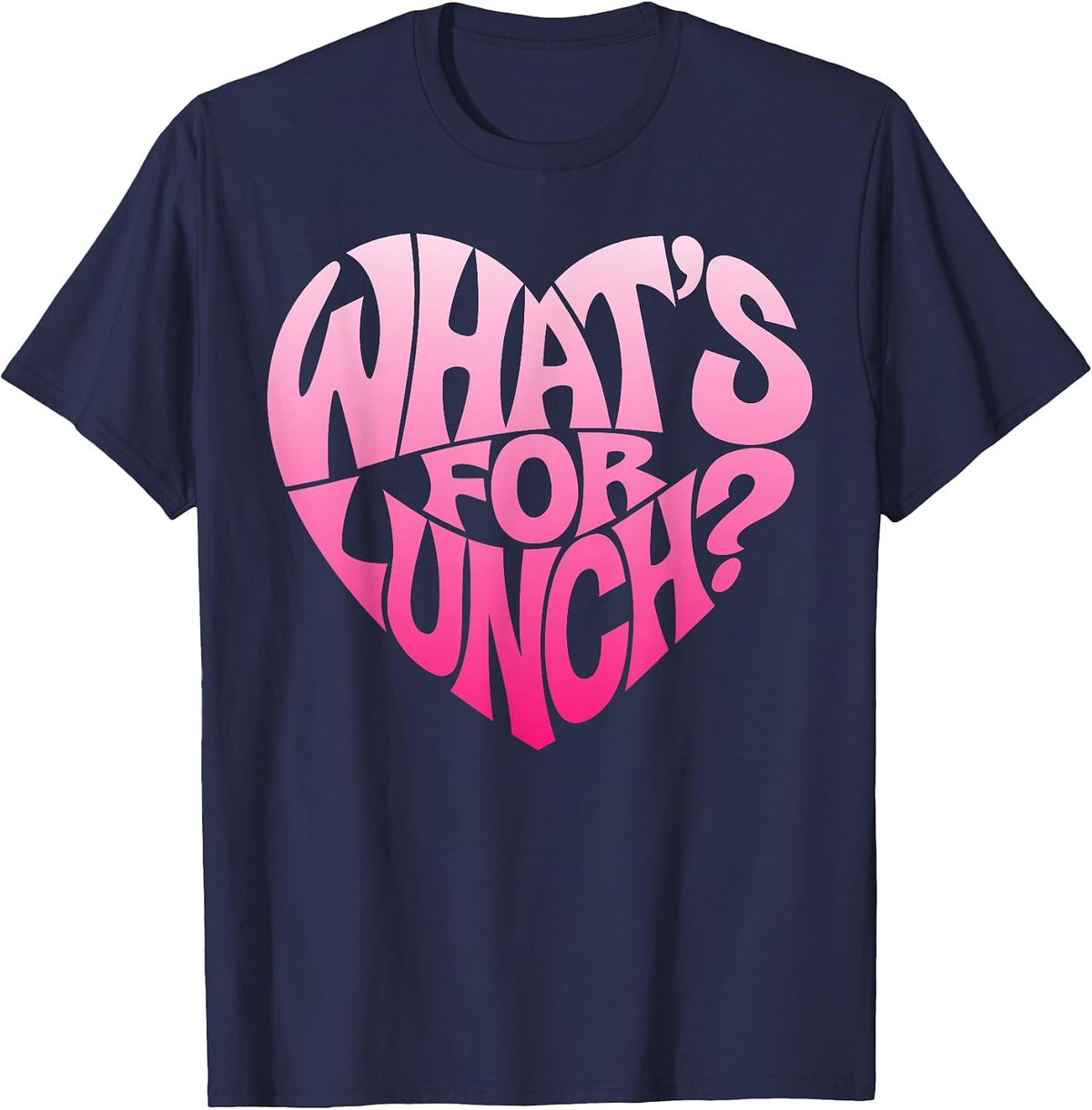 Funny Cooking Lunch Lady What's for Lunch? Mom T-Shirt - Navy Blue