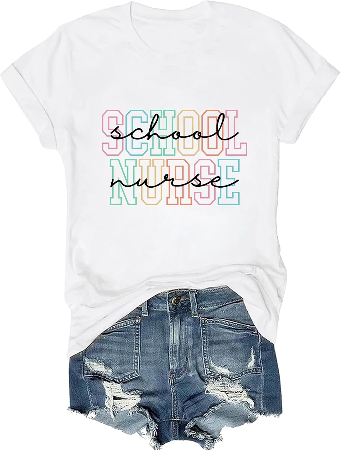 School Nurse Shirt Nurse Life T-Shirt - White