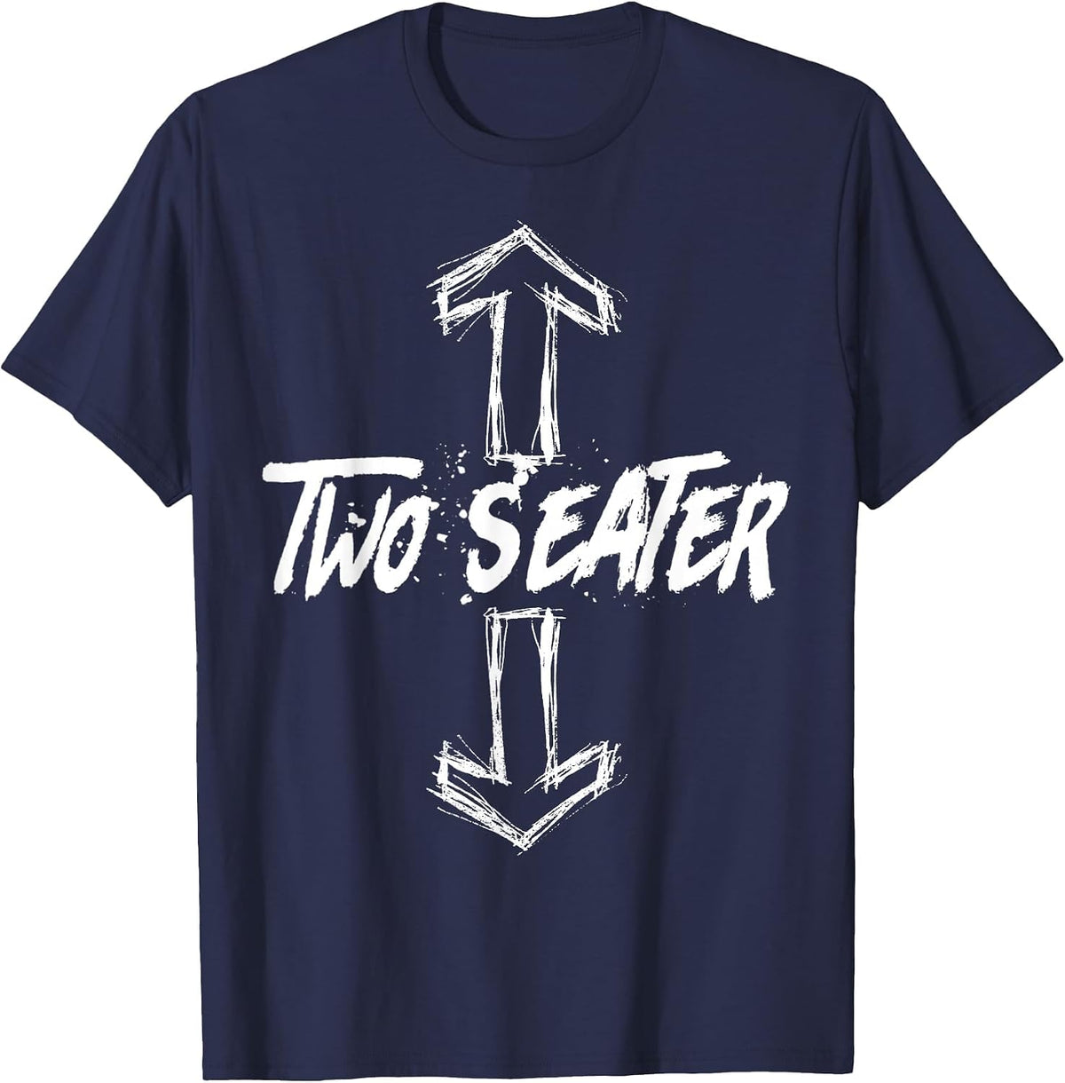 Two Seater T-Shirt - Navy Blue