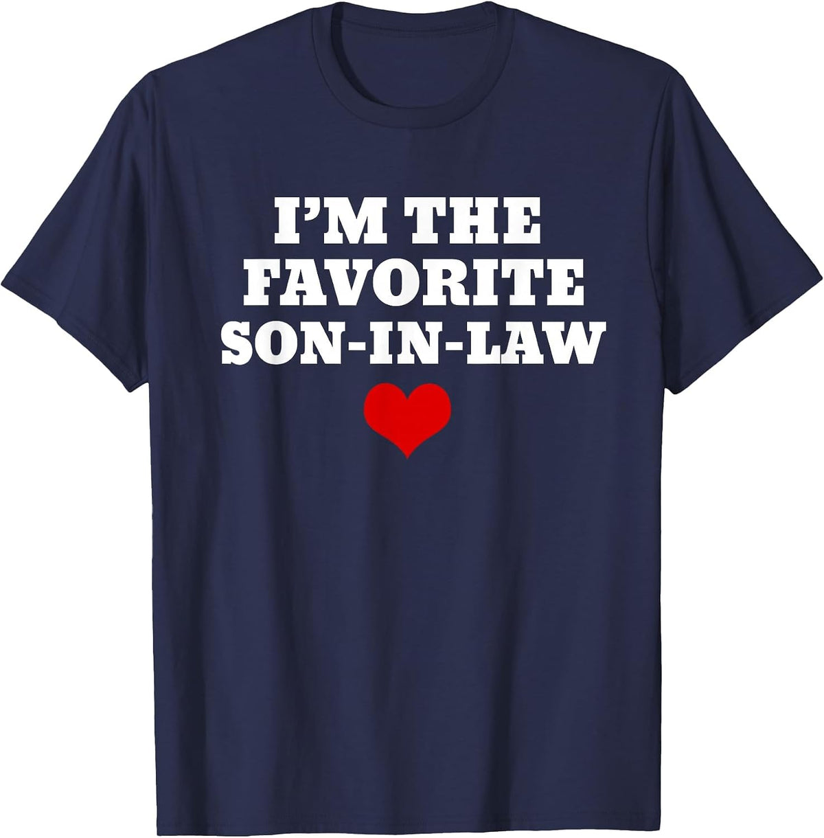Favorite Son-in-Law from Mother-in-Law T-Shirt - Navy Blue