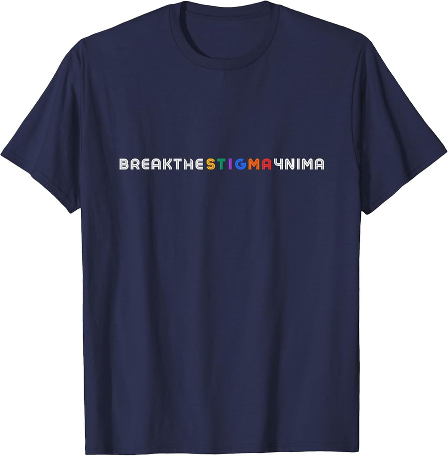 Break the Stigma 4 Nima - Classic T-Shirt - Navy Blue