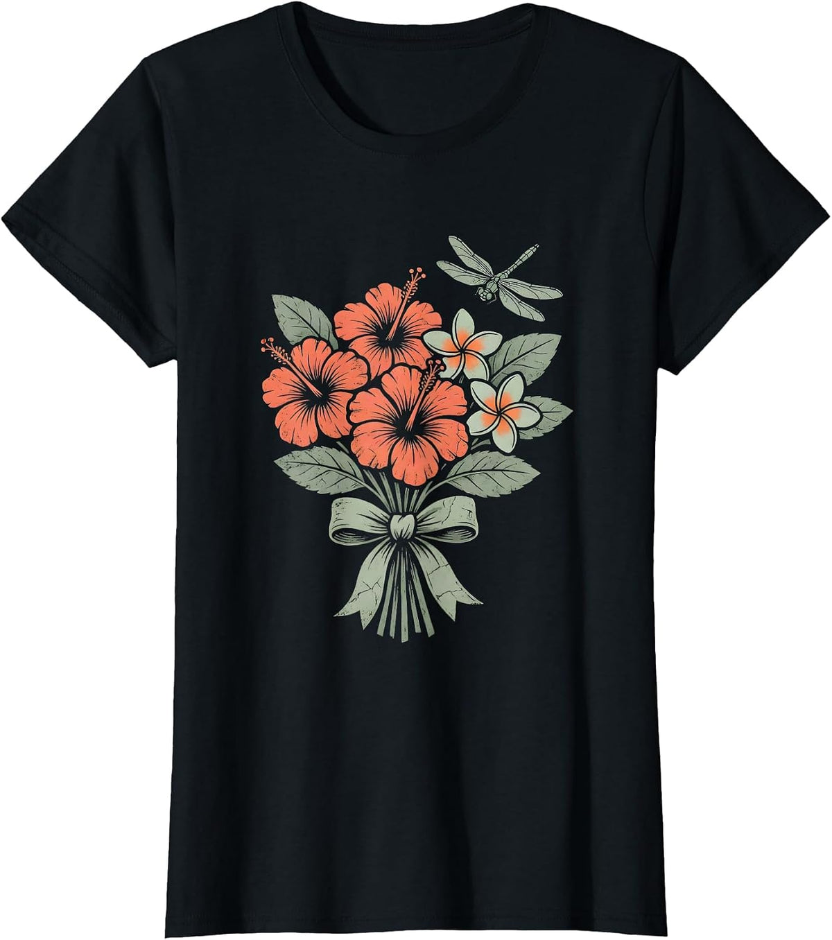 Hawaiian Volcanic Eruption Ocean Shoreline Graphic T-Shirt - Black