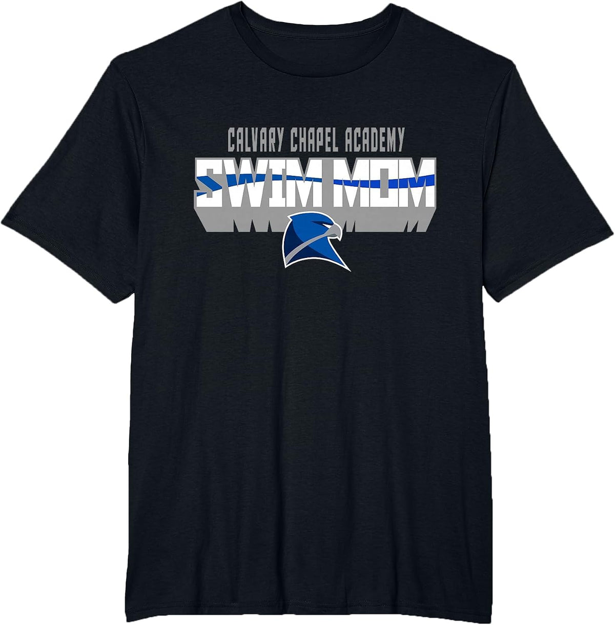 Calvary Chapel Swimming Moms 2025 T-Shirt - Black