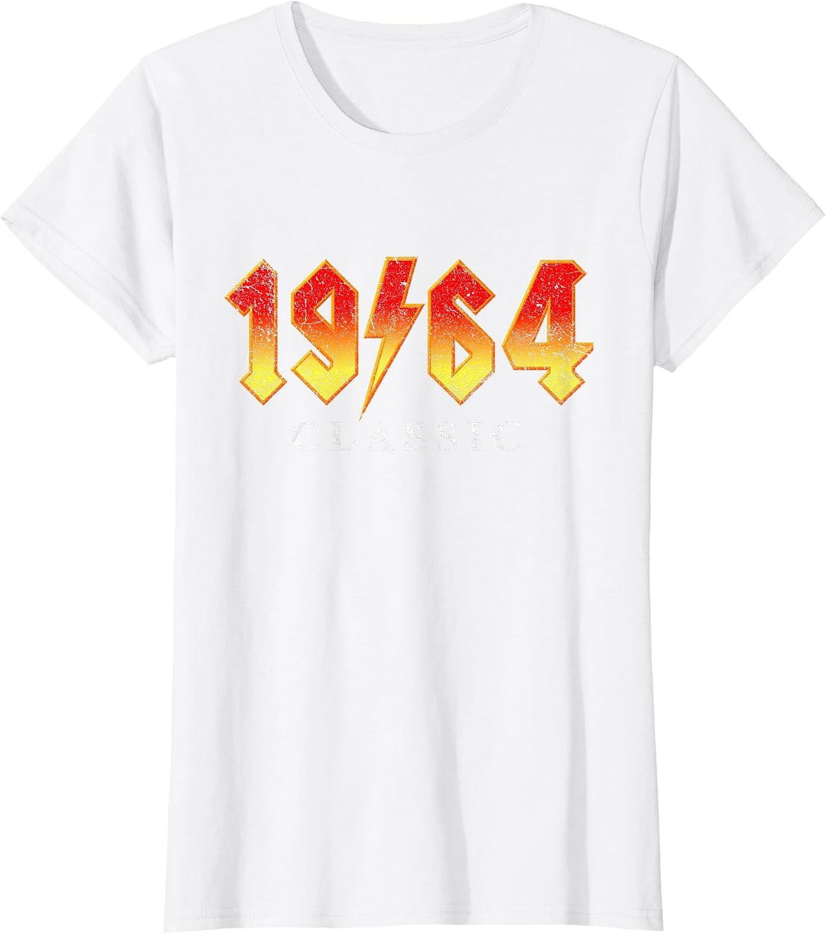 1964 Classic Vintage Rock Band Concert Style T-Shirt - White