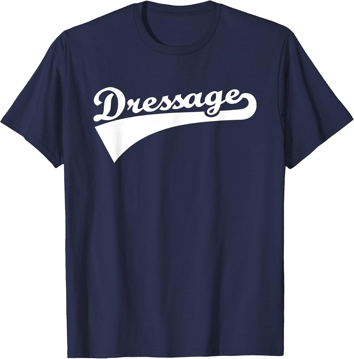Dressage T-Shirt - Navy Blue