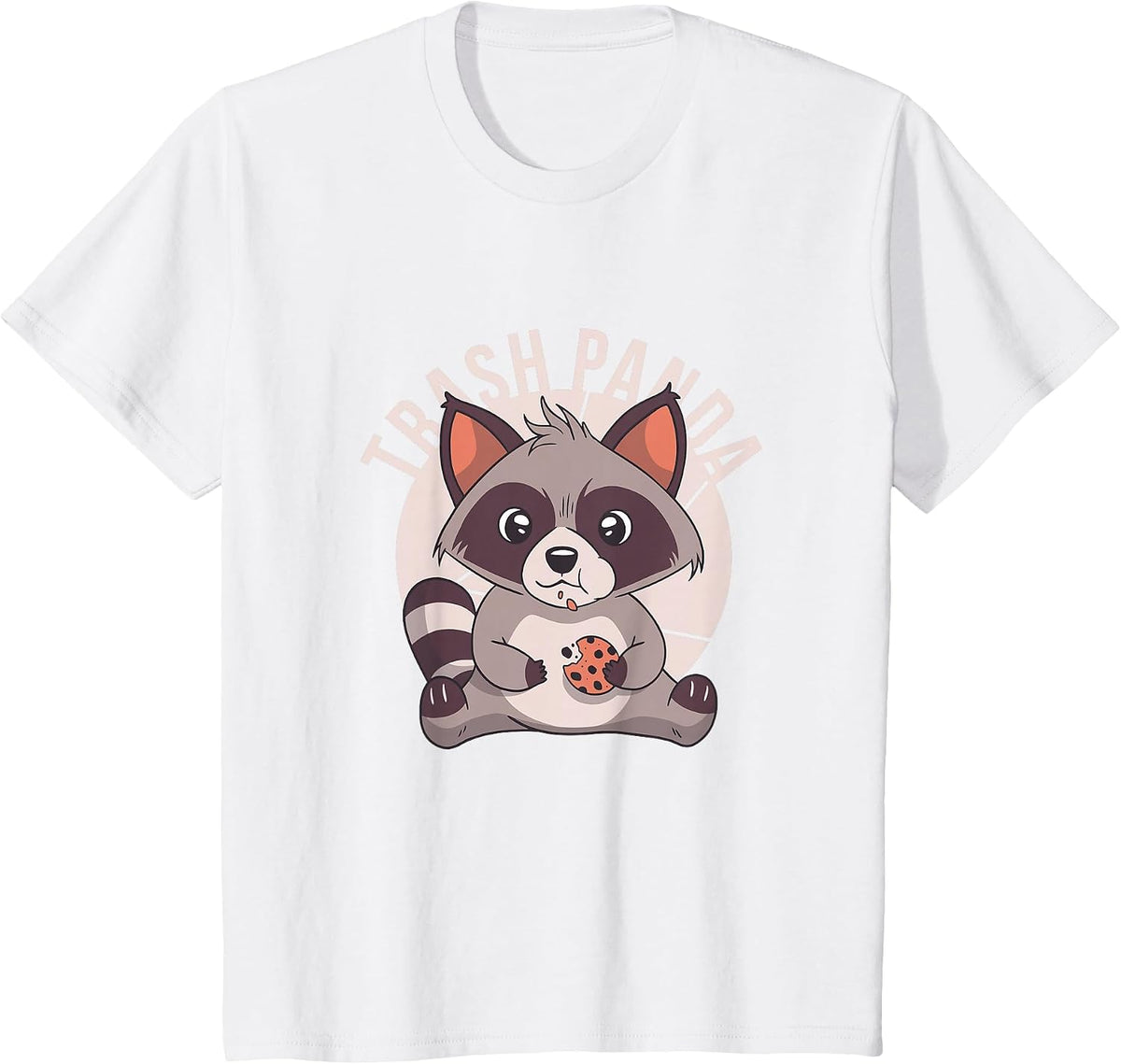 Trash Panda Funny Raccoon T-Shirt - White